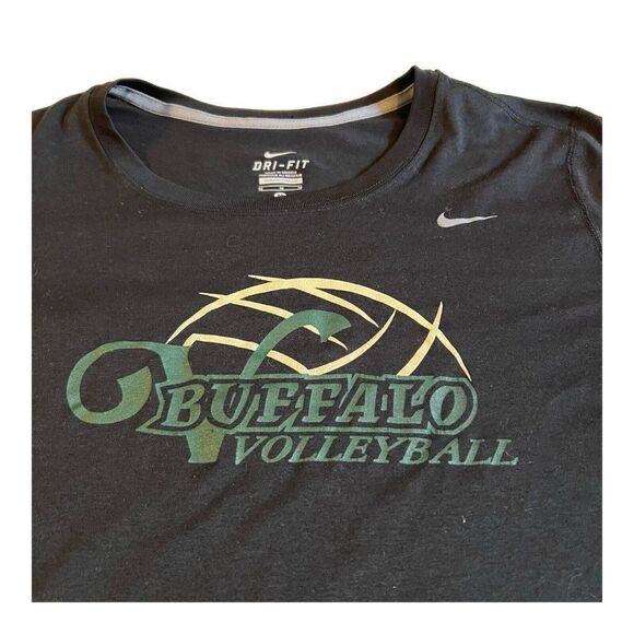 Buffalo Volleyball Nike Dri-Fit Athletic Shirt Medium Colorado University Womens - Picture 1 of 8